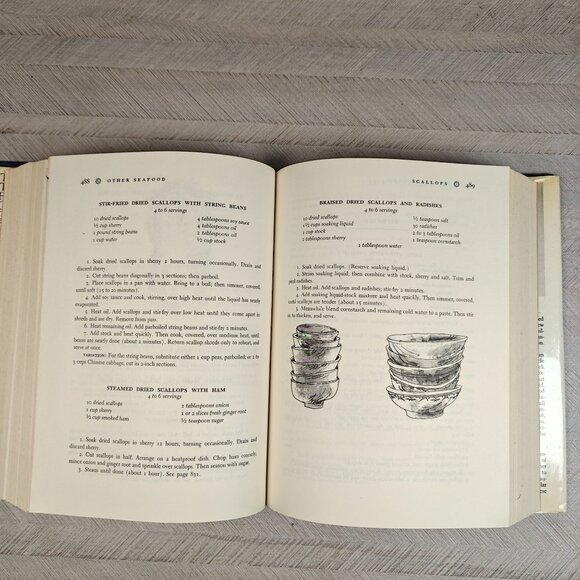 The Thousand Recipe Chinese Cookbook Gloria Bley Miller Vintage Cookbook 1981 - Picture 8 of 10
